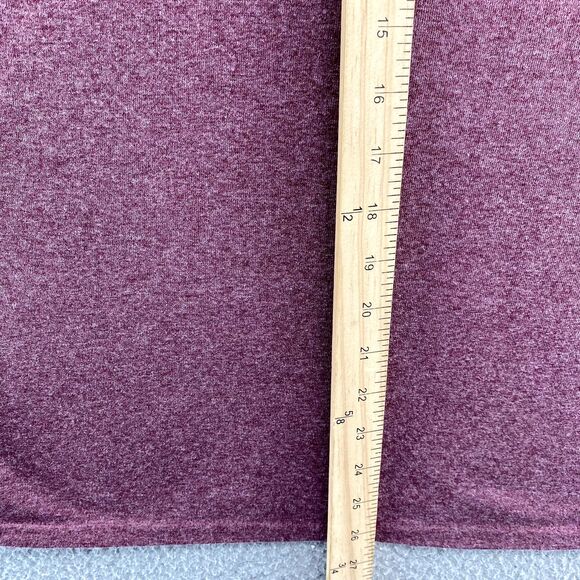 Port Company Simms T-Shirt Men Small Red Core Cotton Fishing Performance Outdoor - Picture 8 of 9